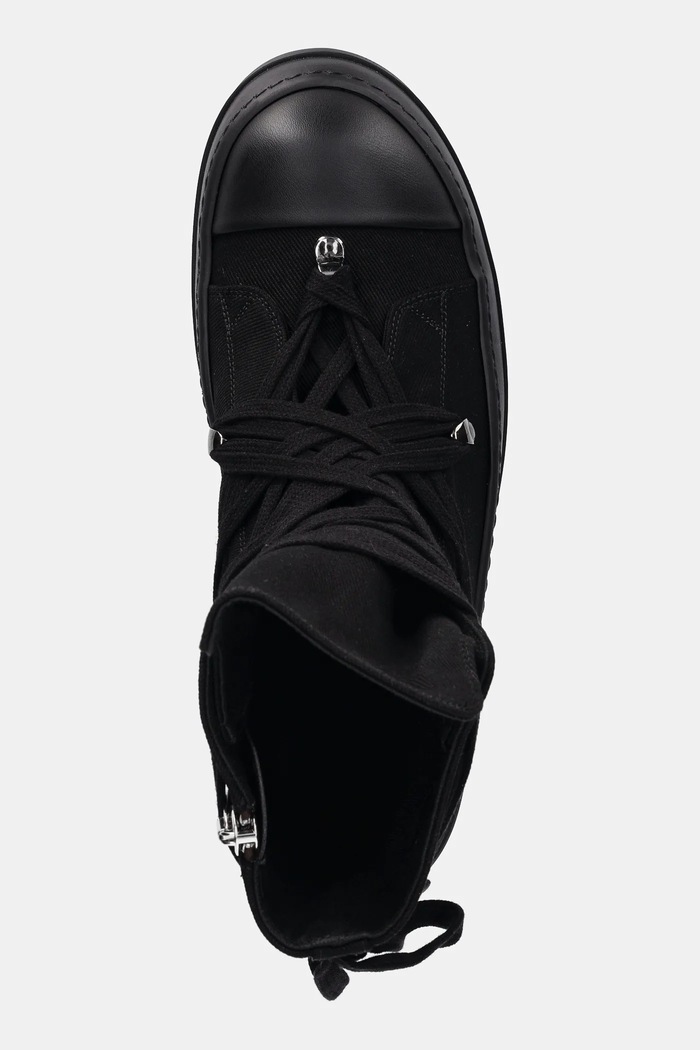 Rick Owens DRKSHDW teniși Megalace Sneaks negru DU02E7809.DOW1