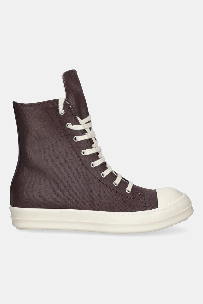 Кеди Rick Owens DRKSHDW Sneaks DU02E7800.DSW бордо AW25