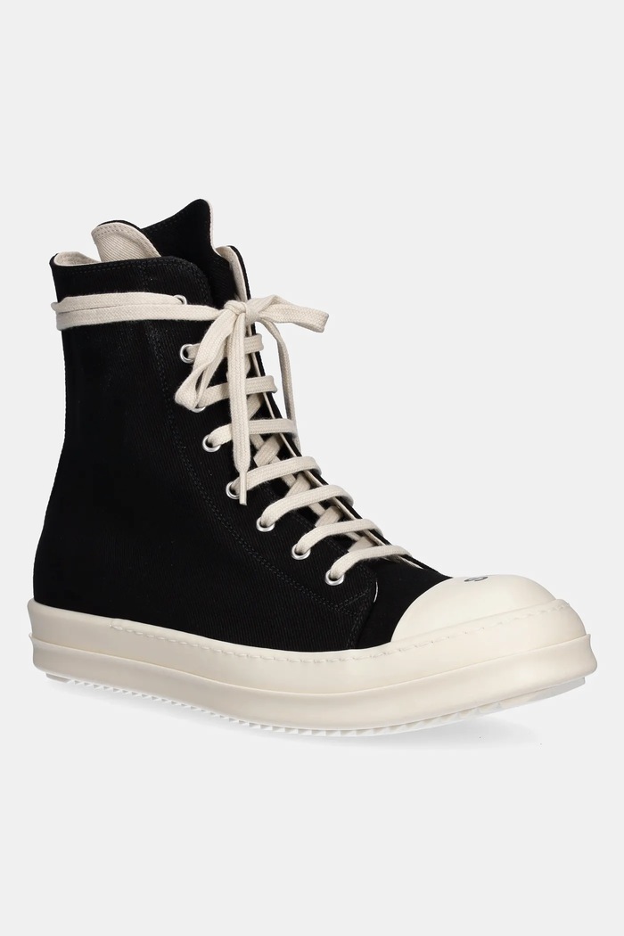 Rick Owens DRKSHDW scarpe da ginnastica Sneaks tessile nero DU02E7800.DOEP5