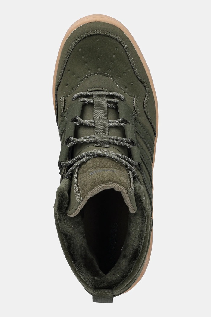 Sneakers adidas Hoops 4.0 Mid Winterized πράσινο JQ5363