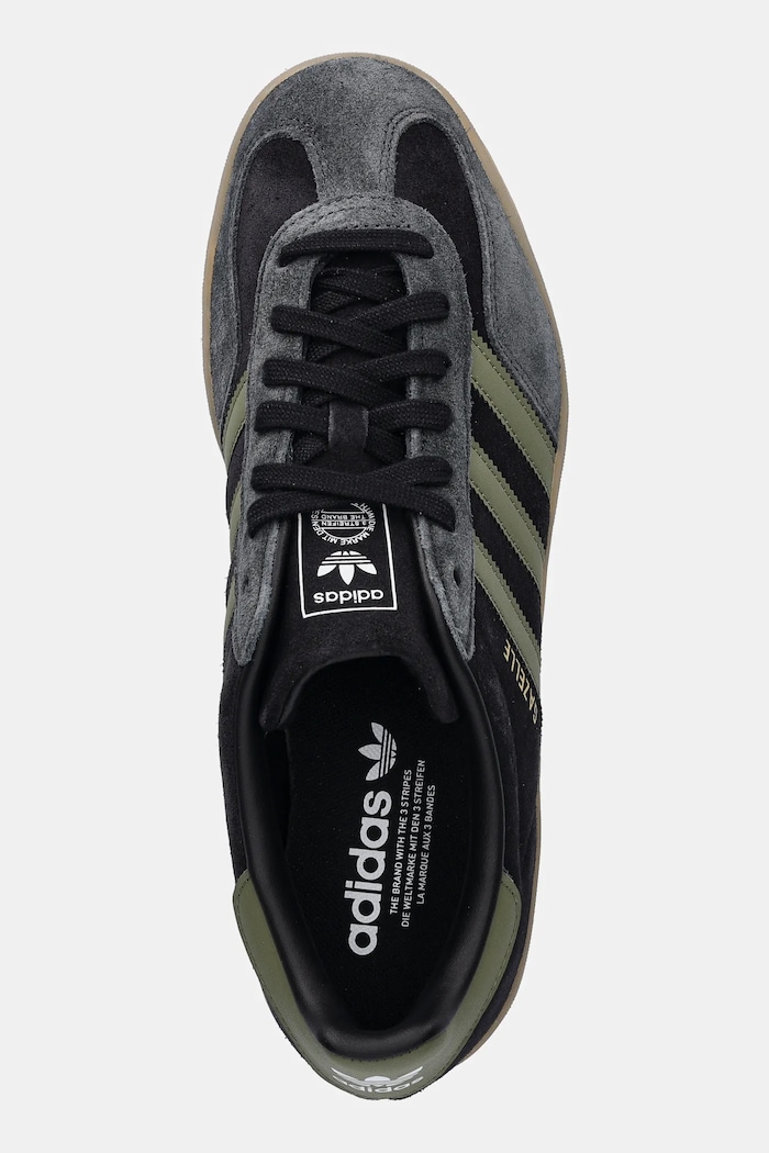 adidas Originals sneakersy Gazelle Indoor czarny JQ8399