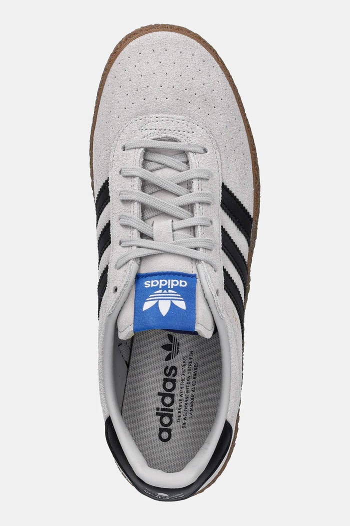 adidas Originals sneakers din piele întoarsă Montreal RM gri JS1337