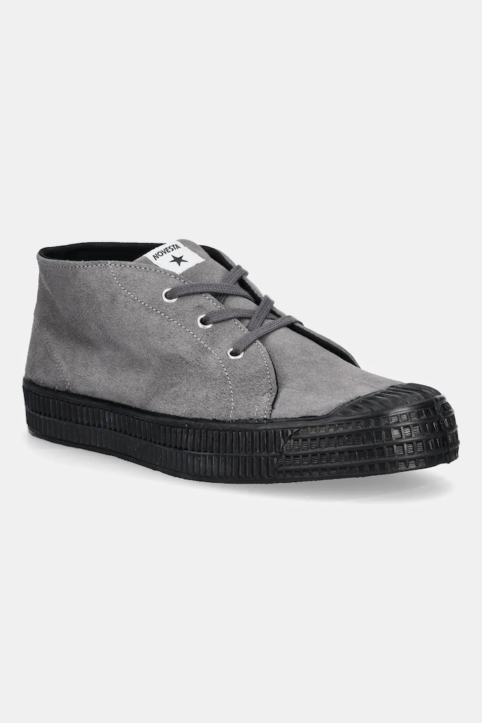 Σουέτ sneakers Novesta Novesta x Noel Gallagher μικρό γκρί N574001.GRE000615