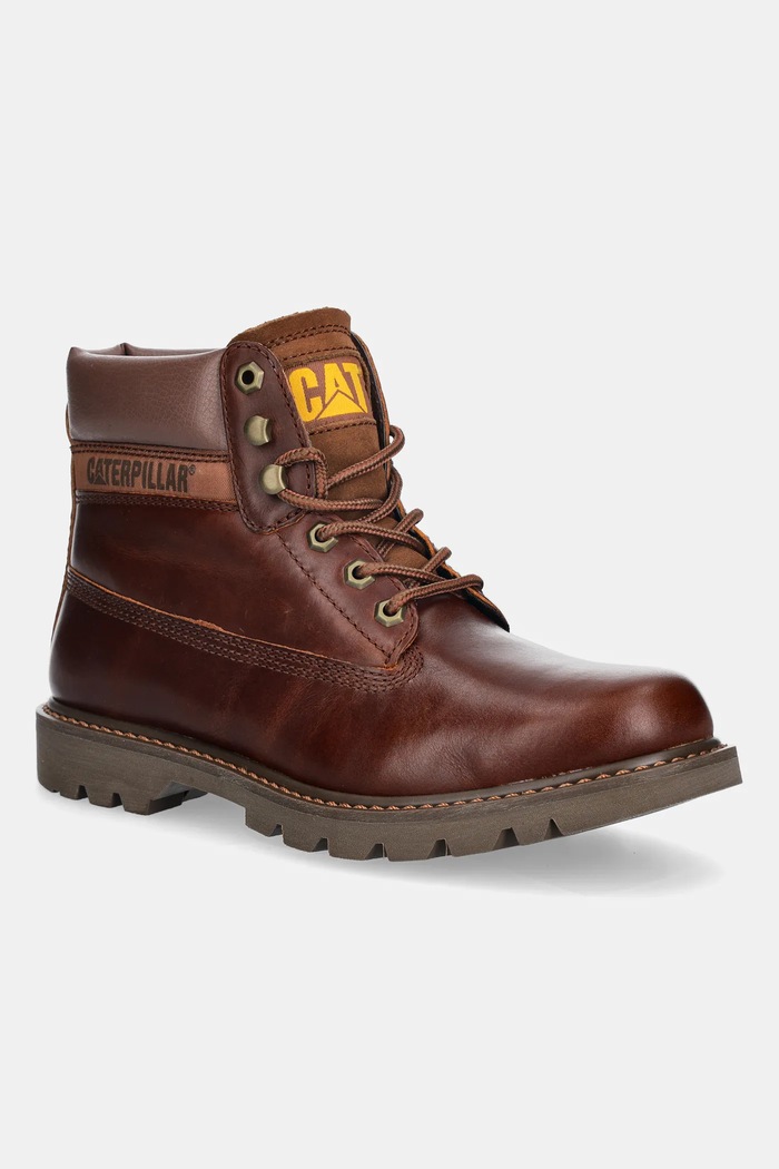 CAT Footwear buty skórzane COLORADO 2.0 skóra licowa brązowy P726360
