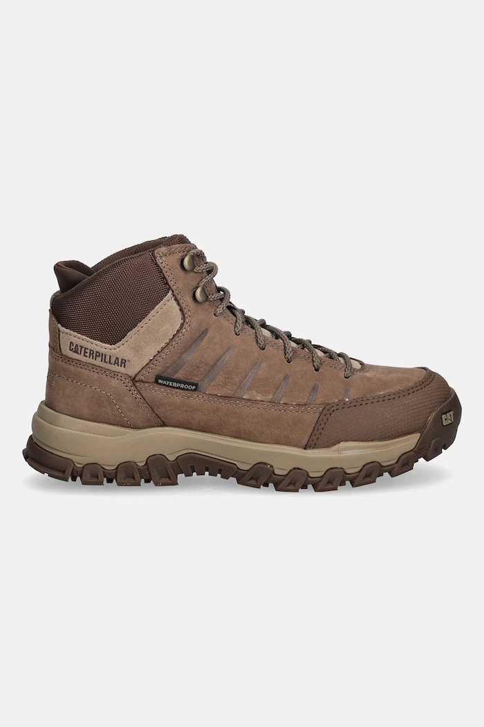 CAT Footwear buty zamszowe THRESHOLD REBOUND MID WP P726202 brązowy AW25
