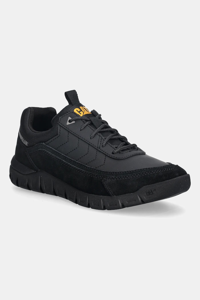 Tenisky CAT Footwear VERSAGE LO semišová koža čierna P726427