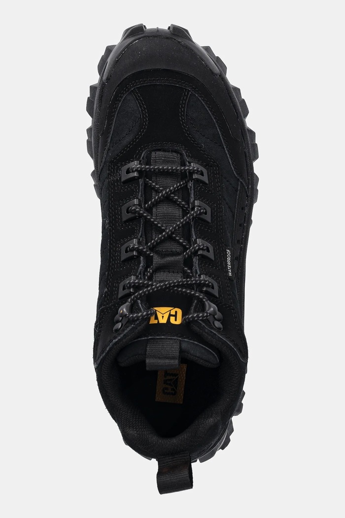 Kožené tenisky CAT Footwear INTRUDER MID WP čierna P726385