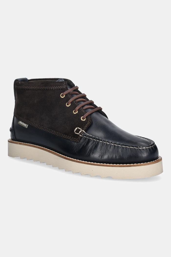 Kožené boty Barbour Hadston Chukka Boot casual hnědá MFO0822NY94