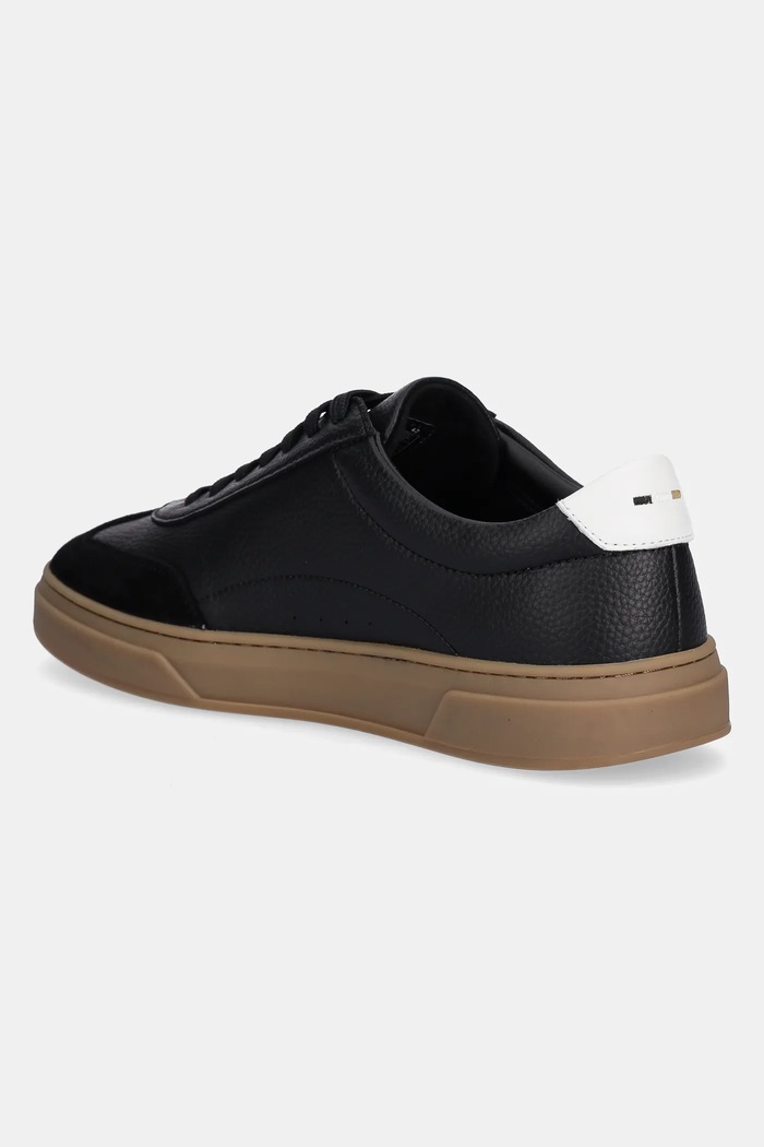 Obuwie BOSS Sneakersy skórzane Kieran 50552852.012 czarny
