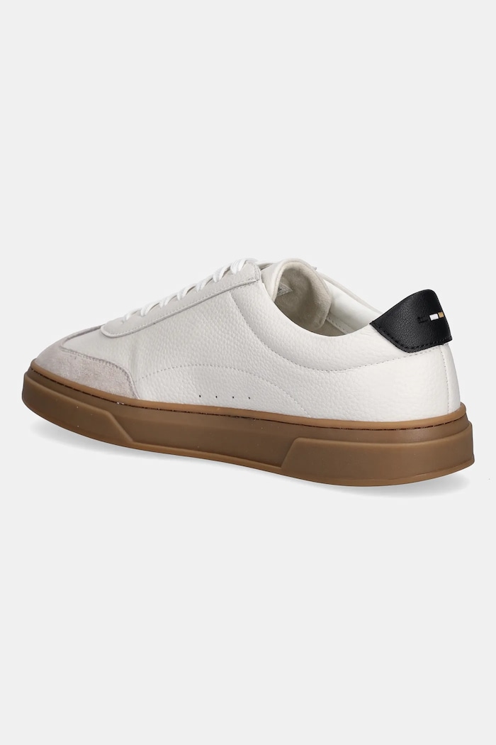 Obuwie BOSS sneakersy skórzane Kieran 50552852.122 beżowy