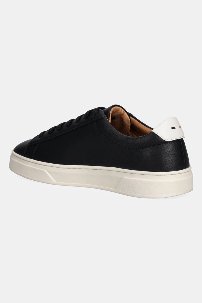 Obuwie BOSS sneakersy skórzane Kieran 50552853.001 czarny