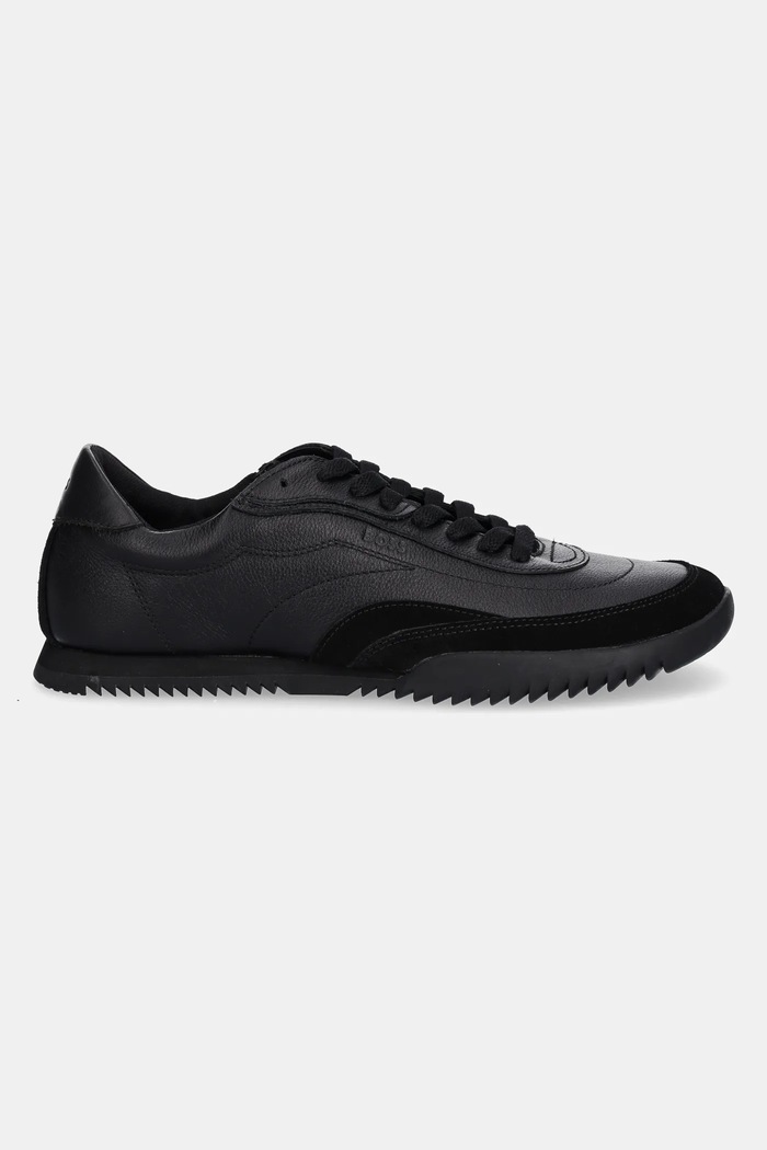 Kožené tenisky BOSS Careton 50552888.005 čierna AW25