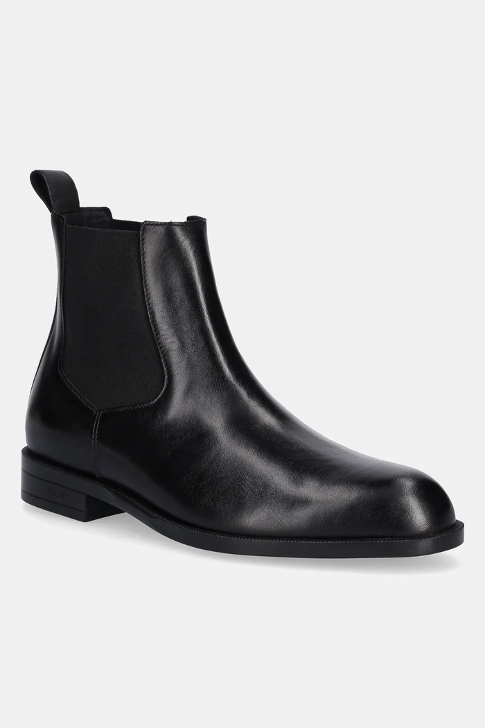 BOSS ghete chelsea de piele Tayil casual negru 50552489.001