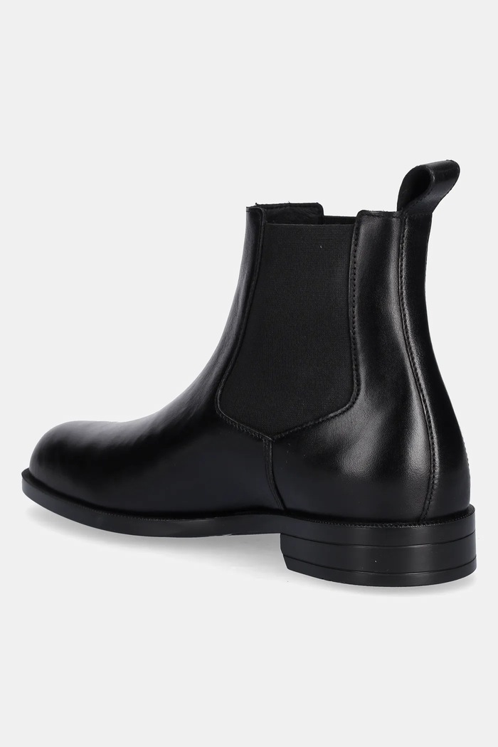 Încălțăminte BOSS ghete chelsea de piele Tayil 50552489.001 negru