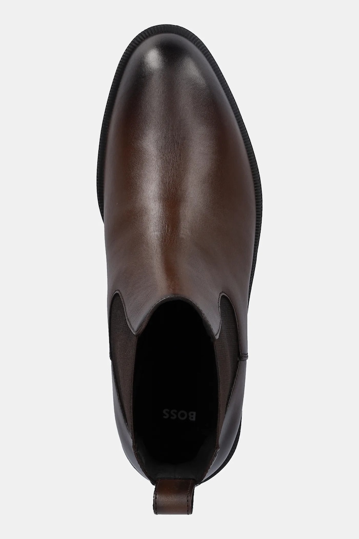 Sztyblety skórzane Tayil BOSS 50552489.205 brązowy