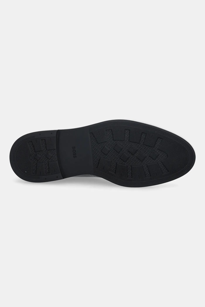 Kožené polobotky BOSS Calev 50552548.001 černá