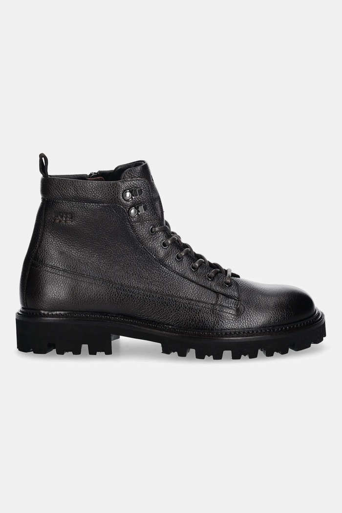 Kožená obuv BOSS Julyo 50552581.205 hnedá AW25