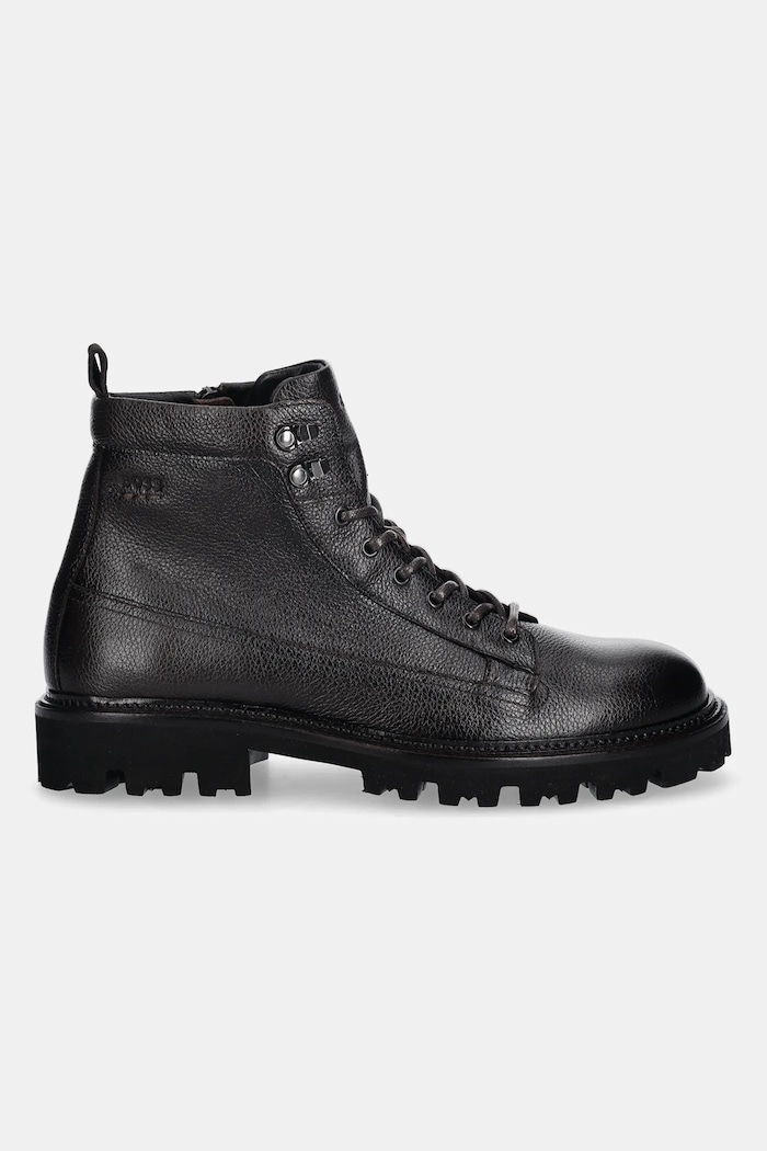 Kožená obuv BOSS Julyo 50552581.205 hnedá AW25
