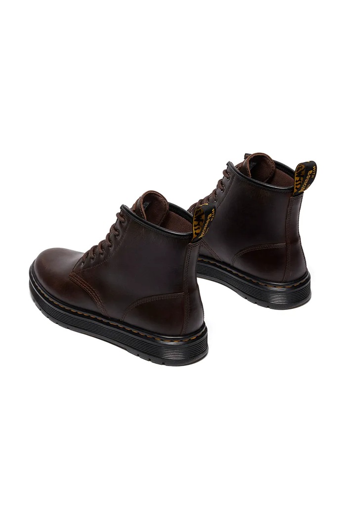 Obuwie Dr. Martens Buty wysokie skórzane Brookline Chukka DM41681200 brązowy