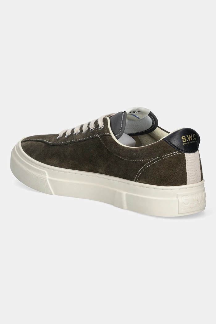 Obuv Tenisky Stepney Workers Club DELLOW 02 CUP SUEDE YA21605 zelená