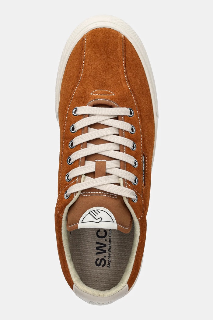 Tenisky Stepney Workers Club DELLOW 02 CUP SUEDE hnedá YA21245