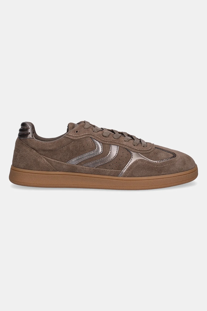 Steve Madden sneakersy zamszowe Claymorre 12000851.24D brązowy AW25