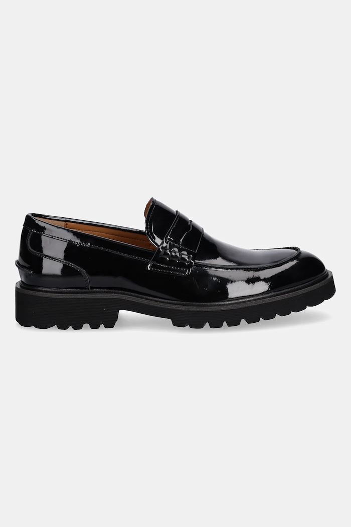 Steve Madden mocasini de piele Maisonn 12000756.017 negru AW25
