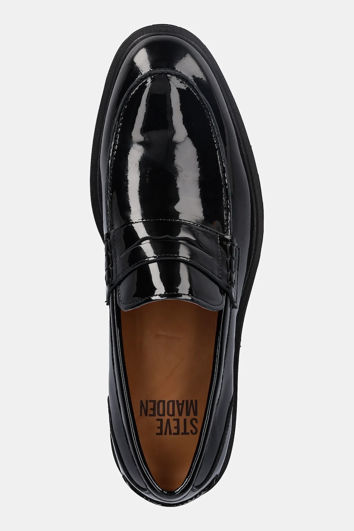 Steve Madden mocasini de piele Maisonn negru 12000756.017