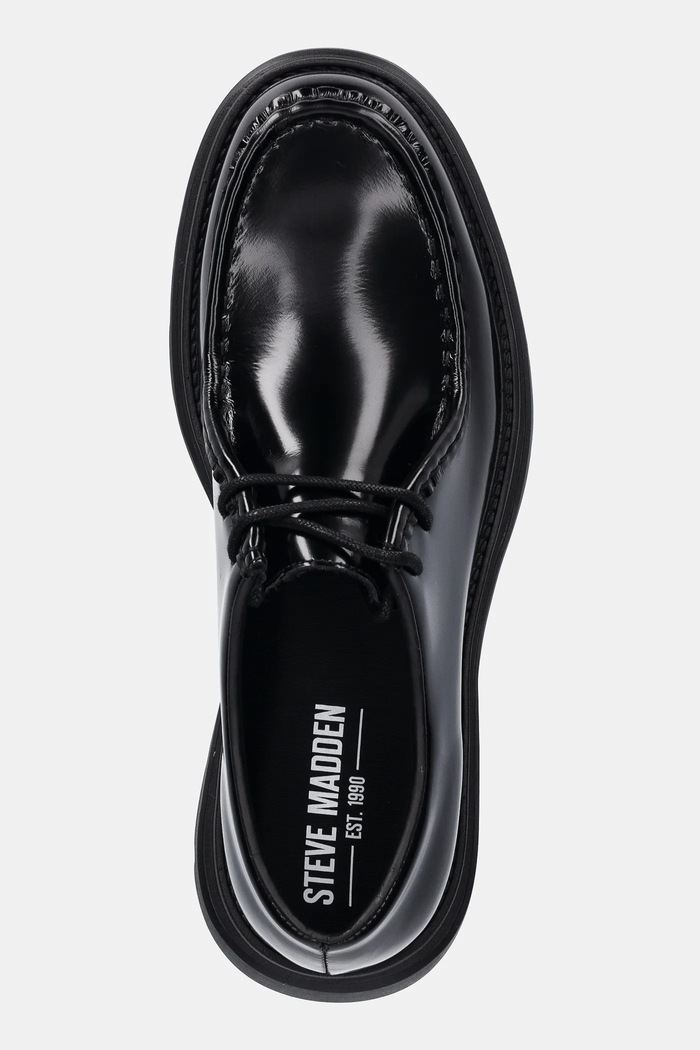 Δερμάτινα κλειστά παπούτσια Steve Madden Reice μαύρο 12000760.017