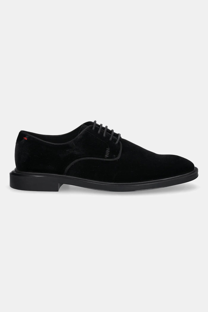 HUGO félcipő Gryff 50552554.001 fekete AW25
