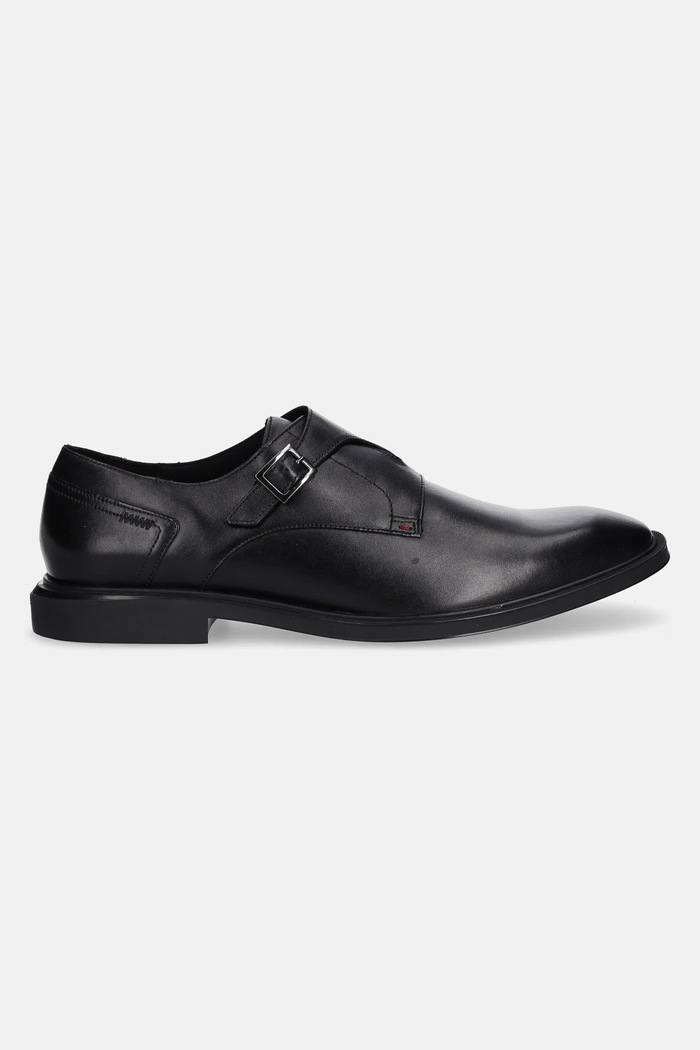 Usnjeni polškornji HUGO Gryff 50552563.001 črna AW25