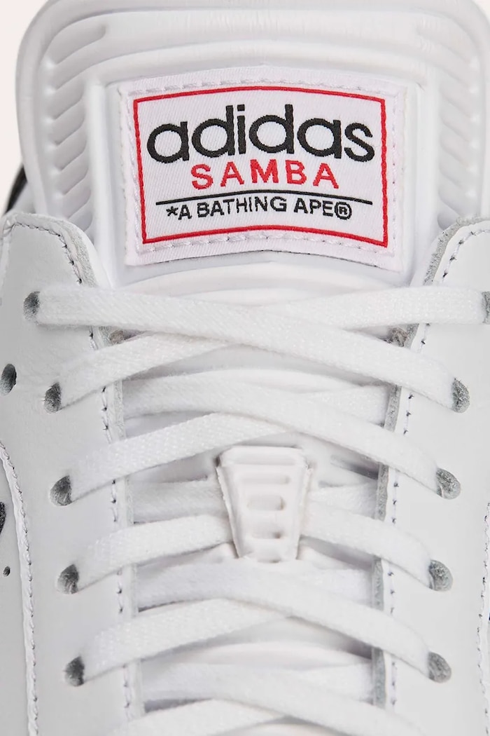 Δερμάτινα sneakers adidas Originals SAMBA BAPE JR9245