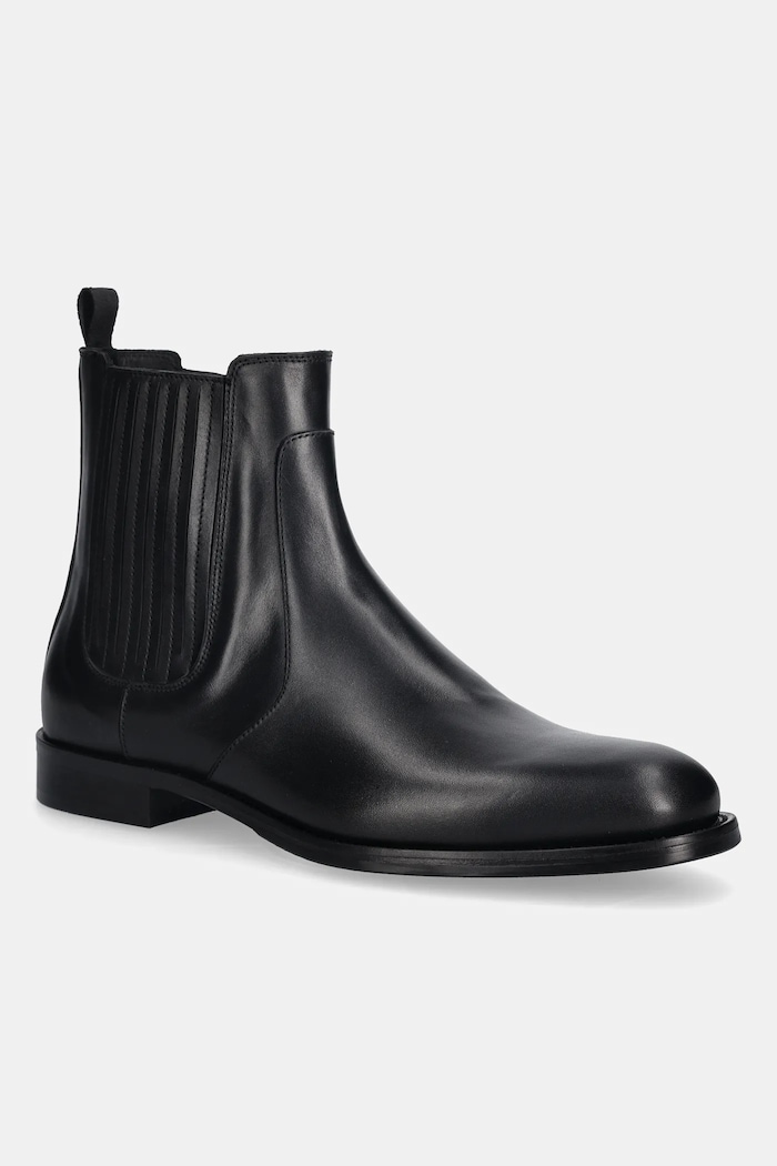 Baldinini ghete chelsea de piele casual negru U6B014P1VITE.0000