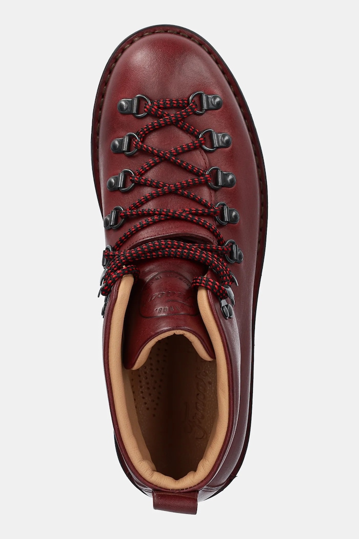 Замшевые кроссовки Fracap Magnifico M120 бордо MAGNIFICO.M120