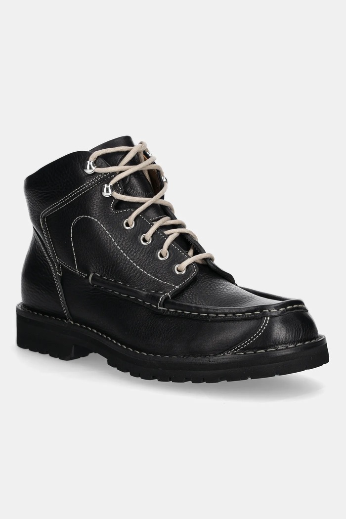 Kožená obuv Fracap Explorer W170 nezateplené čierna MAGNIFICO.W170.EXPLORER