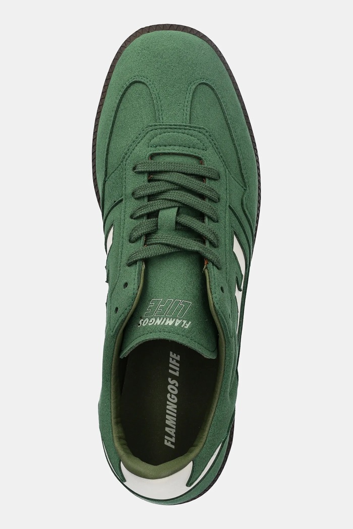 Sneakers Flamingos Burela Slim πράσινο BSNOBERB