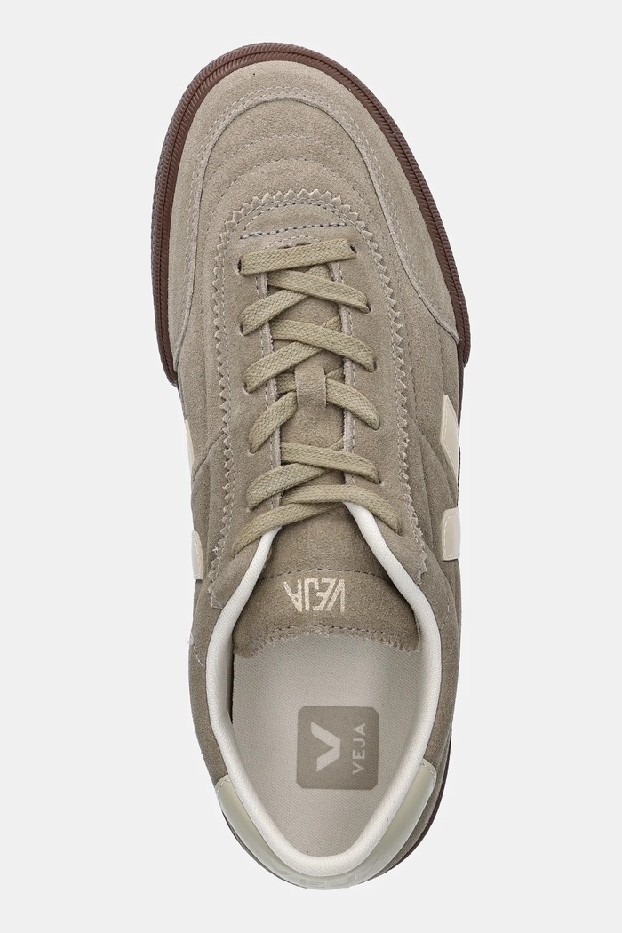Δερμάτινα sneakers Veja Panenka μπεζ FU0320901B