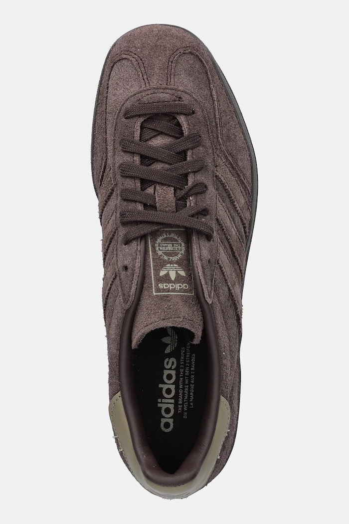 adidas Originals sneakersy zamszowe Gazelle Indoor brązowy JQ8402