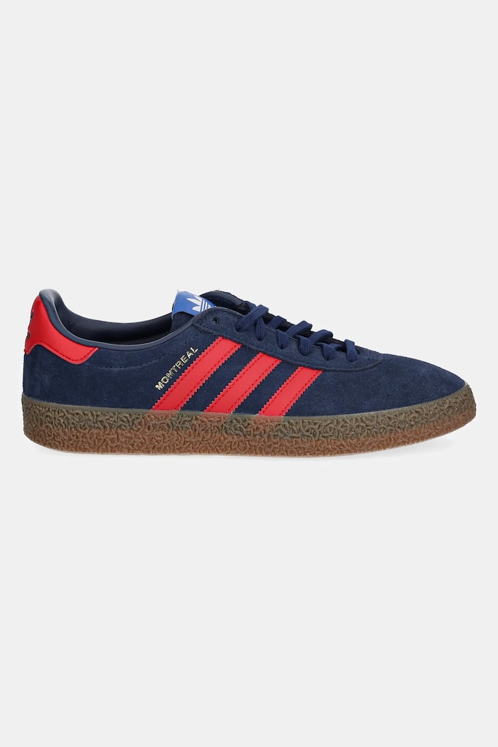 Замшевые кроссовки adidas Originals Montreal Rm JS1336 тёмно-синий AW25