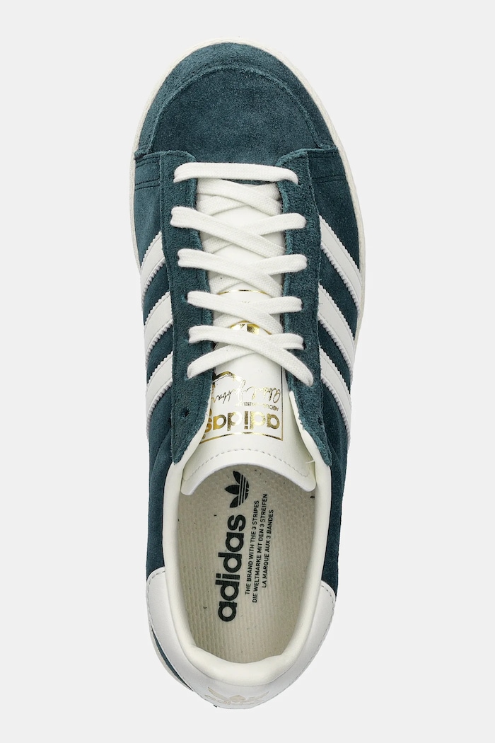 Semišové tenisky adidas Originals Jabbar Lo tyrkysová JR4354