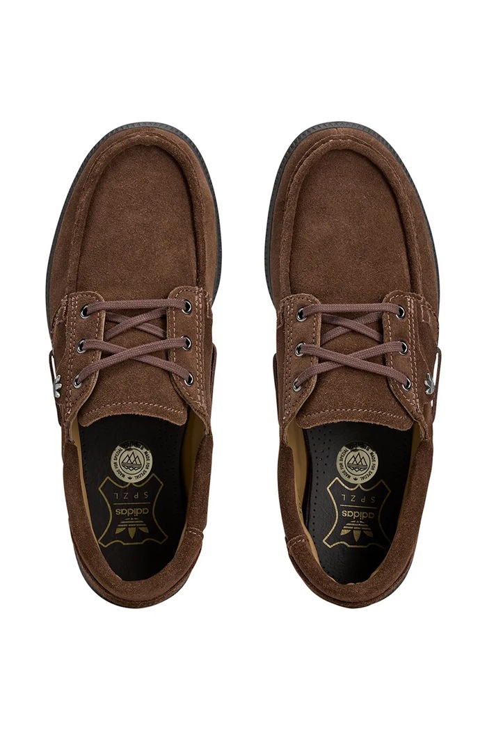 Замшевые кроссовки adidas Originals Lytham Spzl JR1542 коричневый