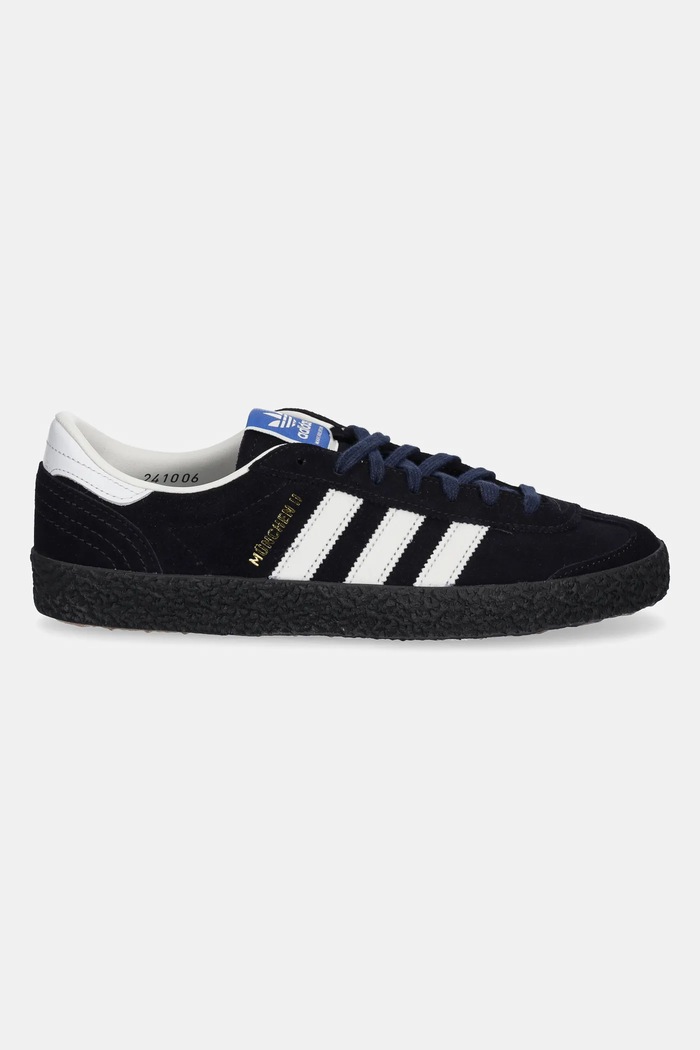 Замшевые кроссовки adidas Originals Munchen Ii Spzl JR1544 тёмно-синий AW25