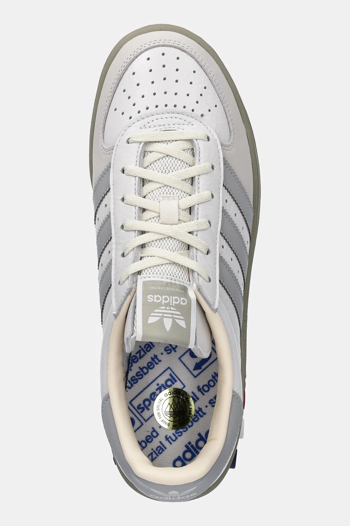 adidas Originals sneakersy skórzane Gs II Spzl szary JR1554