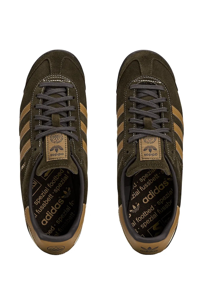 Замшевые кроссовки adidas Originals Samoa II Spzl JR1565 коричневый