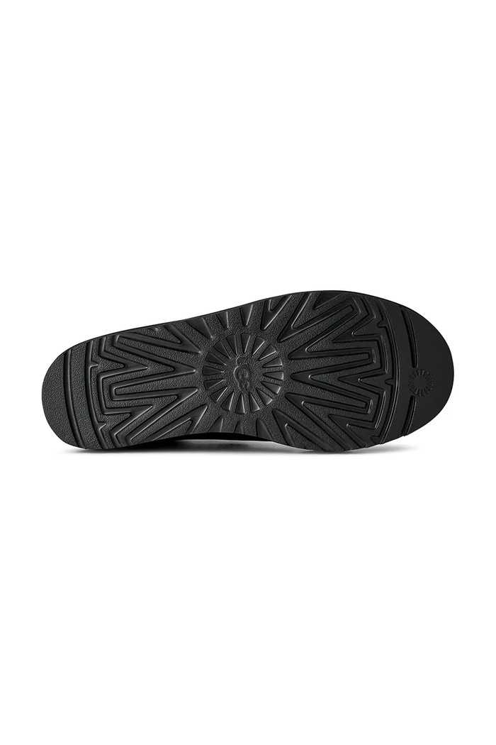 Половинки обувки от набук UGG x Ambush Fur Boot 1179010.BLK
