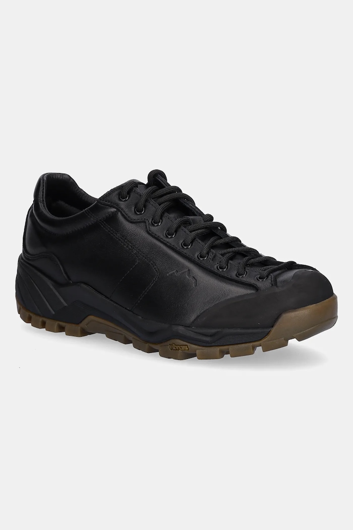Kožne tenisice Diemme movida niska crna DI25FWMOM.F01L001BLK