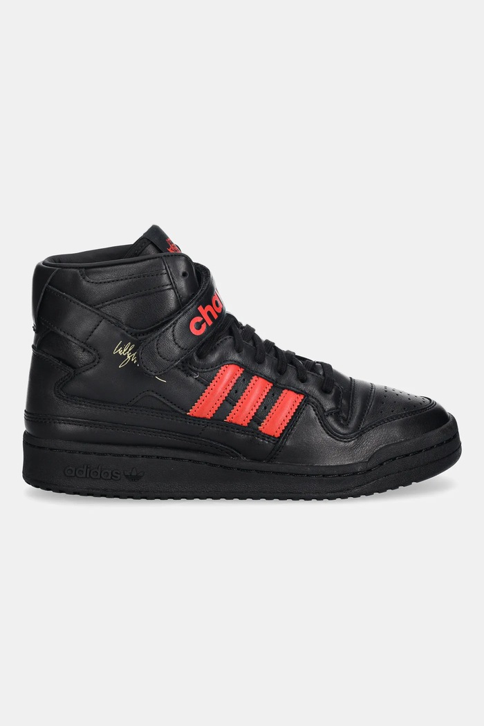 Кожаные кроссовки adidas Originals Chavarria Forum 84 HI KK3695 чёрный AW25