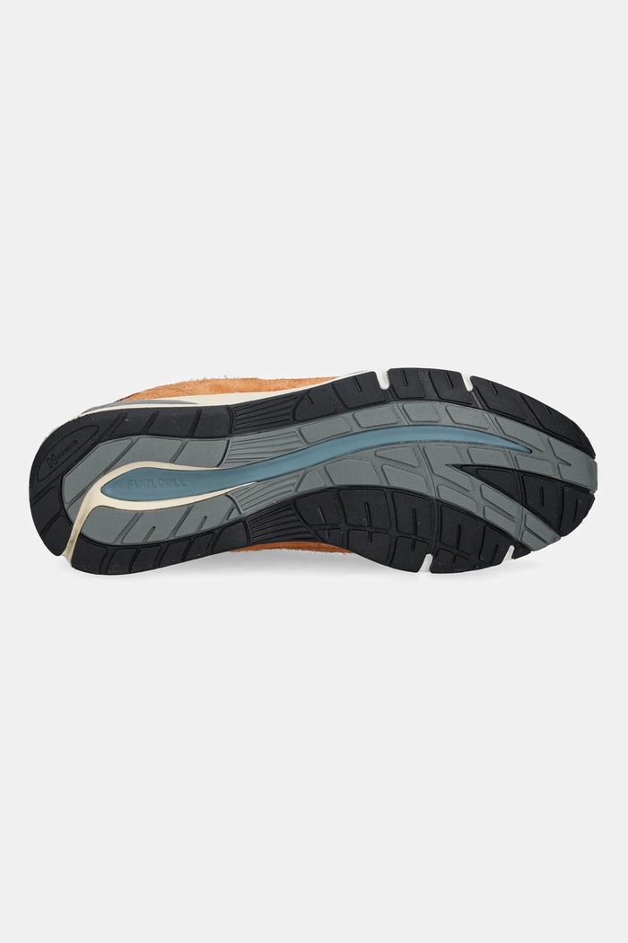 Σουέτ sneakers New Balance U991OV2 U991OV2 πορτοκαλί