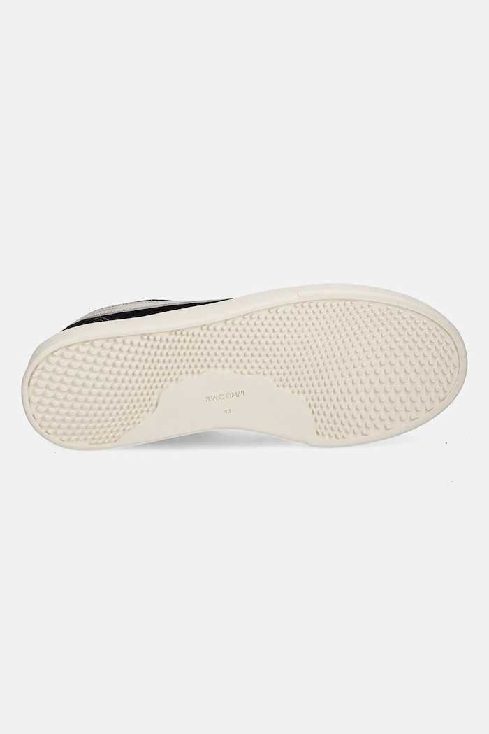 Σουέτ sneakers Stepney Workers Club Omni Dellow S-Strike Silk Suede OM03015 μαύρο