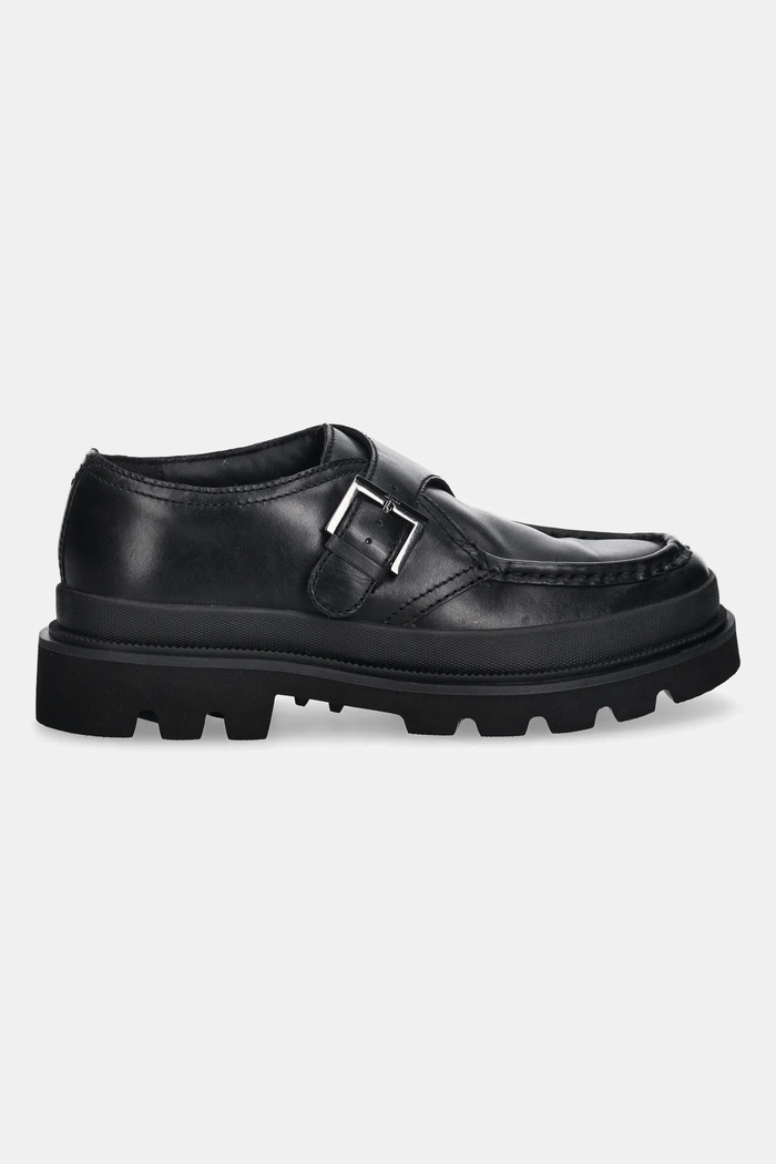 Clarks Originals leather shoes Badell Monk 26183269 black AW25